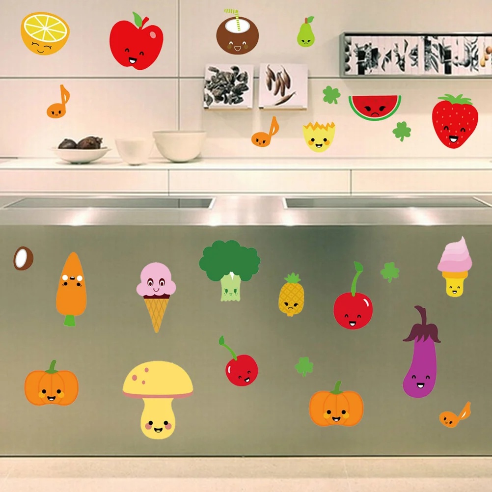 Removable Wall Stickers Cartoon Fruit and Vegetable Wall Stickers Vinyl Wallpapers DIY Decor Decals for Refrigerator Kitchen 45
Removable Wall Stickers Cartoon Fruit and Vegetable Wall Stickers Vinyl Wallpapers DIY Decor Decals for Refrigerator Kitchen 45