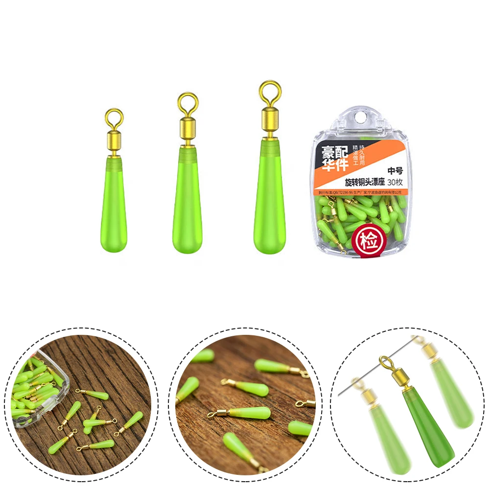 30Pcs Copper Head Rotary Floating Seat Double Swivel Fast Sub-Wire Anti-Winding Durable Fishing Line Pesca Accesorios Mar Carp
30Pcs Copper Head Rotary Floating Seat Double Swivel Fast Sub-Wire Anti-Winding Durable Fishing Line Pesca Accesorios Mar Carp