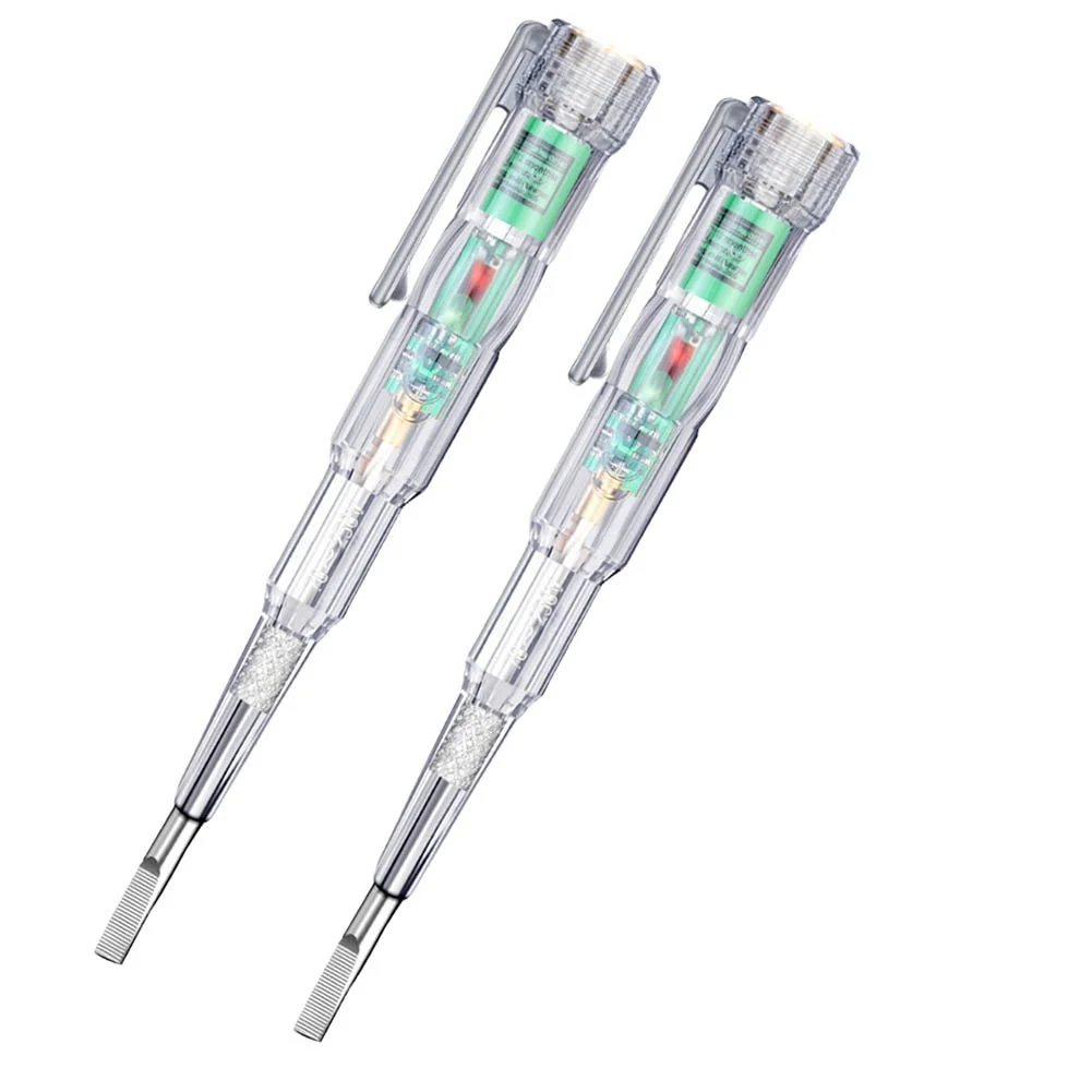 1/2PCS Intelligent Induction Voltage Detector Pen 70-250V Circuit Tester Electric Screwdriver Induction Voltage Detector Pen
1/2PCS Intelligent Induction Voltage Detector Pen 70-250V Circuit Tester Electric Screwdriver Induction Voltage Detector Pen