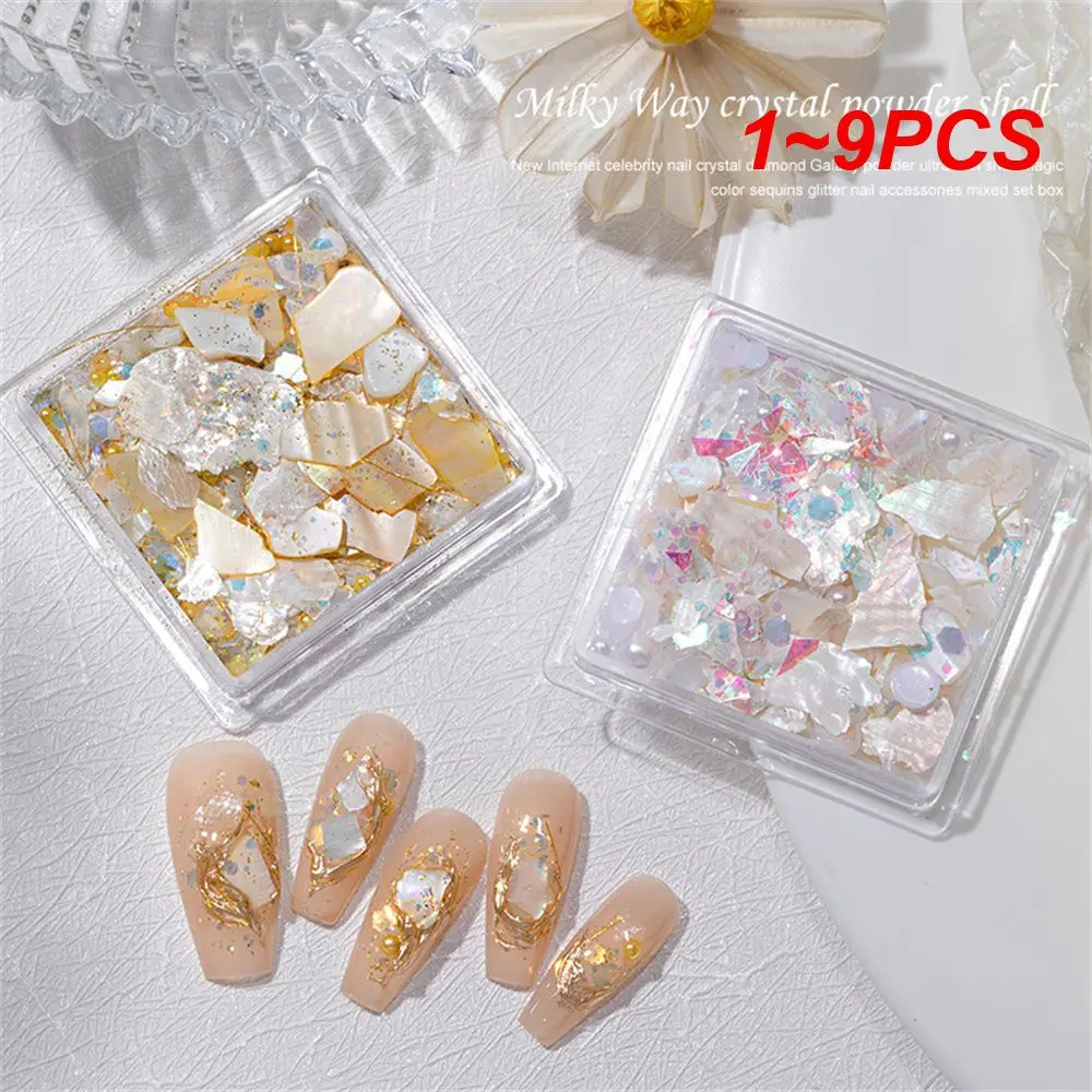 1~9PCS Flash Nail Drill Symphony Nail Accessories Nail Decoration Nail Art Sequins Sequin Glitter Nail Patch The Galaxy
1~9PCS Flash Nail Drill Symphony Nail Accessories Nail Decoration Nail Art Sequins Sequin Glitter Nail Patch The Galaxy