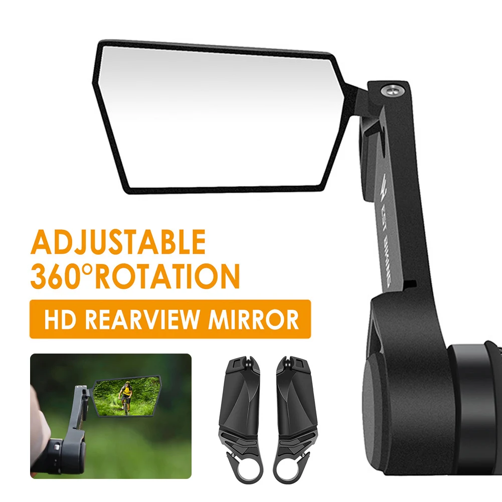2Pcs Bicycle Rearview Mirror for 22mm Handlebars 360 Degrees Rotatable Foldable Rear View Glass Mirror for MTB Road Folding Bike
2Pcs Bicycle Rearview Mirror for 22mm Handlebars 360 Degrees Rotatable Foldable Rear View Glass Mirror for MTB Road Folding Bike