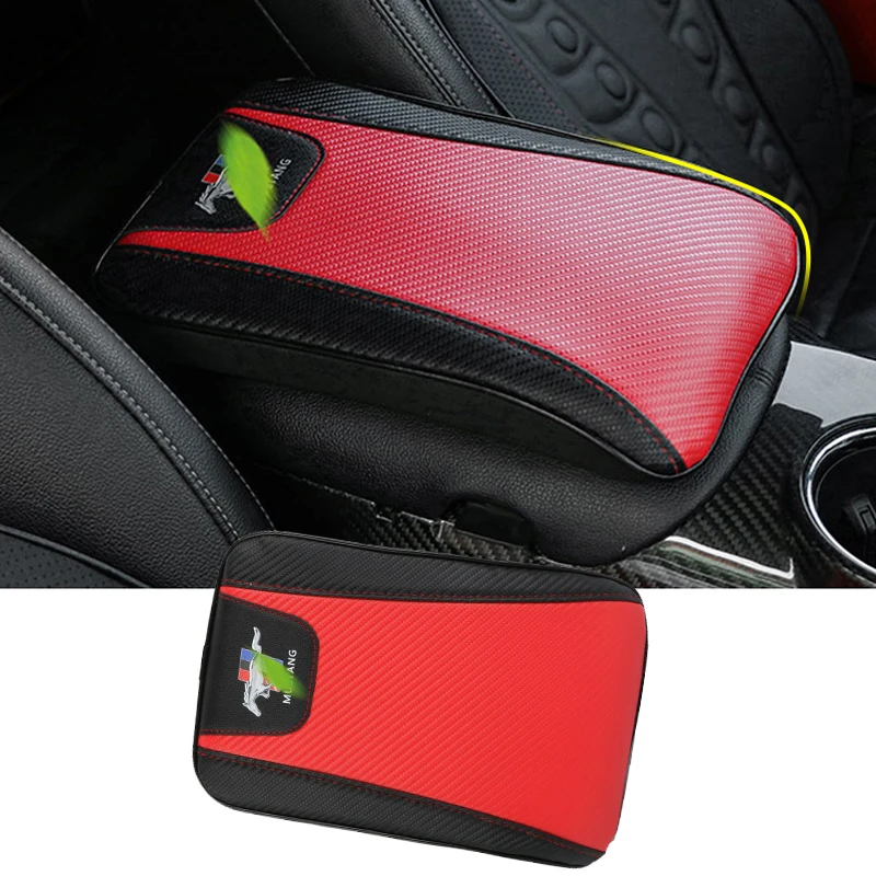 Armrest box Heightening pad Center console storage box Handbrake cushion For 15-21 Ford Mustang Interior Accessories
Armrest box Heightening pad Center console storage box Handbrake cushion For 15-21 Ford Mustang Interior Accessories