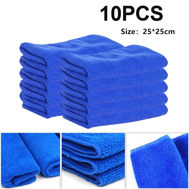 10pcs Detailing Towels Cleaning Cloth Rag Car Polishing Microfiber Absorbent No-Scratch Rag Mirofiber Cleaning Cloth Removal
10pcs Detailing Towels Cleaning Cloth Rag Car Polishing Microfiber Absorbent No-Scratch Rag Mirofiber Cleaning Cloth Removal