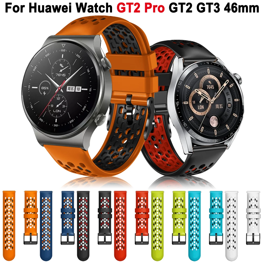 Ремешок силиконовый для Huawei Watch GT 3 46 мм, быстросъемный спортивный сменный Браслет для наручных часов GT3 / GT Runner /GT 2 GT2 Pro
Ремешок силиконовый для Huawei Watch GT 3 46 мм, быстросъемный спортивный сменный Браслет для наручных часов GT3 / GT Runner /GT 2 GT2 Pro