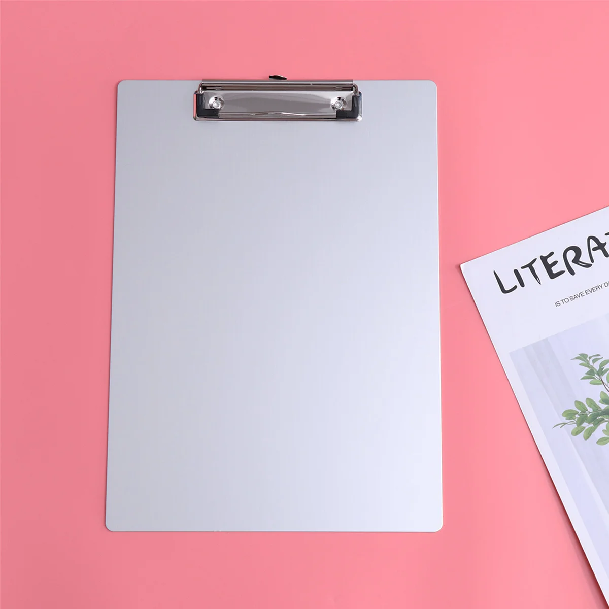 A4 Aluminum Alloy Clipboards Portable Memo Paper Clipboards with Low Profile Clip for Classrooms, Offices, Supplies
A4 Aluminum Alloy Clipboards Portable Memo Paper Clipboards with Low Profile Clip for Classrooms, Offices, Supplies