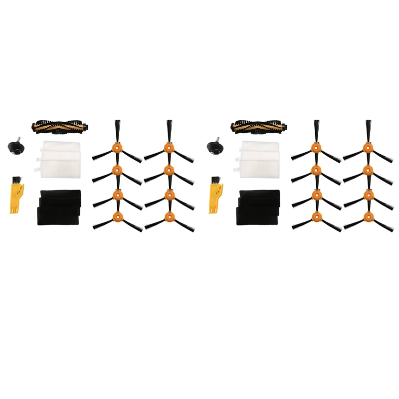 New 34Pcs Side Brush Caster Filter For ECOVACS DEEBOT 600 601 605 710 N79 N79S Vacuum Cleaner Spare Accessories
New 34Pcs Side Brush Caster Filter For ECOVACS DEEBOT 600 601 605 710 N79 N79S Vacuum Cleaner Spare Accessories