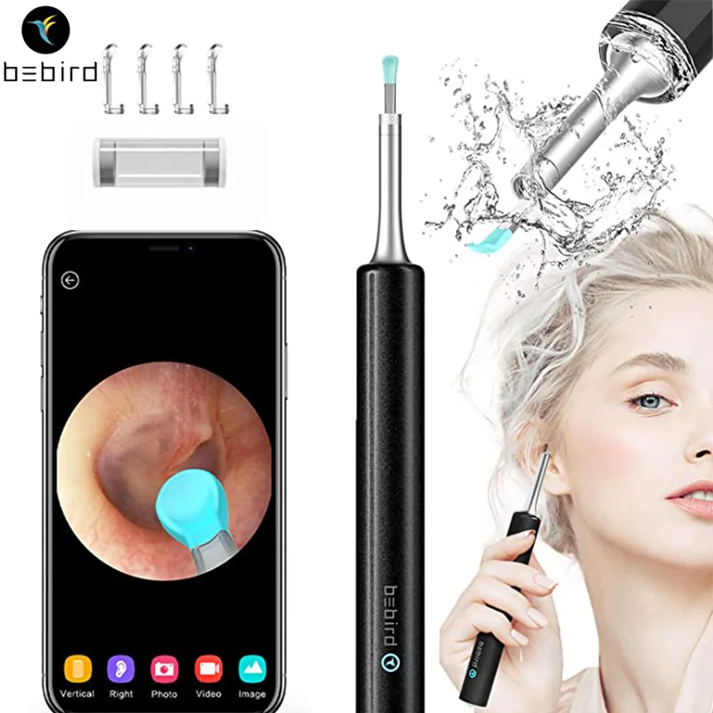 BEBIRD C3 Pro Ear Wax Removal 3.5mm Lens Ear Cleaner with Camera1080P HD WiFi Ear Endoscope with LED Light for Adults Kids Pets
BEBIRD C3 Pro Ear Wax Removal 3.5mm Lens Ear Cleaner with Camera1080P HD WiFi Ear Endoscope with LED Light for Adults Kids Pets