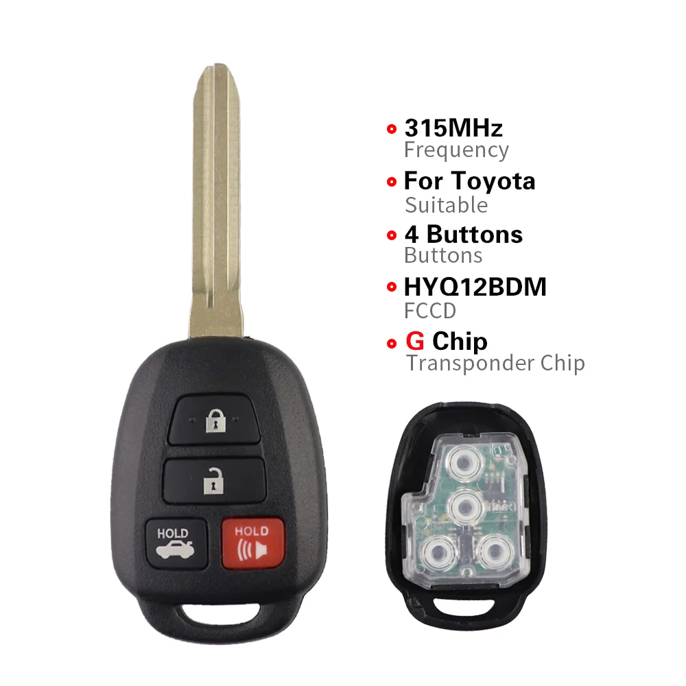 Умный Автомобильный ключ YIQIXIN 315 МГц для Toyota Camry G Chip Corolla 2012 2013 2015 2014 2016 HYQ12BDM 2017 кнопки автобрелок
Умный Автомобильный ключ YIQIXIN 315 МГц для Toyota Camry G Chip Corolla 2012 2013 2015 2014 2016 HYQ12BDM 2017 кнопки автобрелок