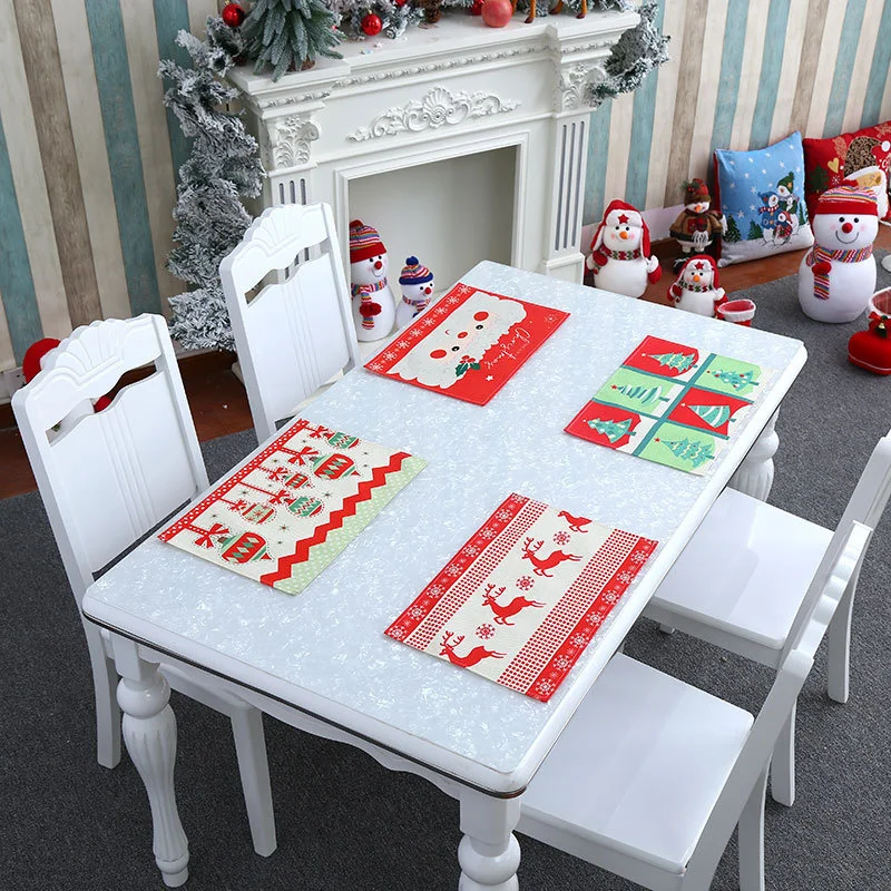 Christmas Table Mat Placemats Non Slip Table Mat Old Man Party Xmas Ornaments For Household 2023
Christmas Table Mat Placemats Non Slip Table Mat Old Man Party Xmas Ornaments For Household 2023