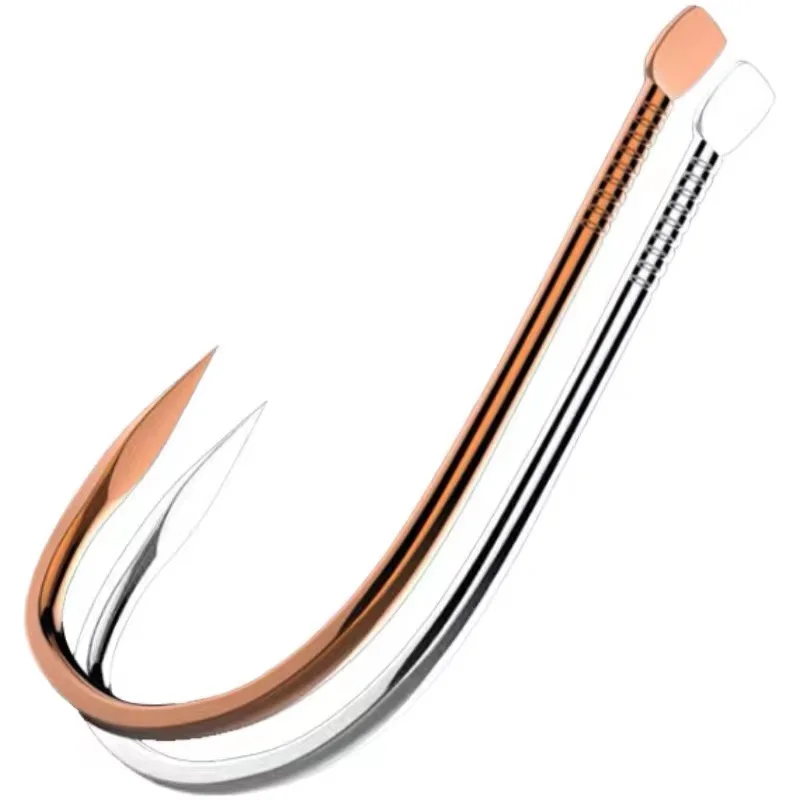 JIEXING 20pcs/lot High Strength RoseGold Barbed Fishing Hooks Boat Raft Fishhook Lure Worm Fishing Tackle Sharp Raft Barbed Hook
JIEXING 20pcs/lot High Strength RoseGold Barbed Fishing Hooks Boat Raft Fishhook Lure Worm Fishing Tackle Sharp Raft Barbed Hook