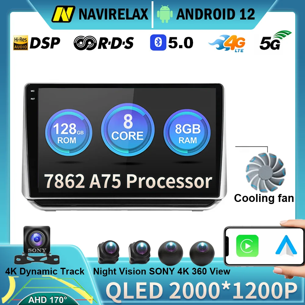 Автомагнитола на Android 12, Автомобильный мультимедийный видеоплеер для Nissan Altima L34 2018-2020, навигация GPS, сенсорный Carplay, Wi-Fi, 4G, DSP, BT
Автомагнитола на Android 12, Автомобильный мультимедийный видеоплеер для Nissan Altima L34 2018-2020, навигация GPS, сенсорный Carplay, Wi-Fi, 4G, DSP, BT
