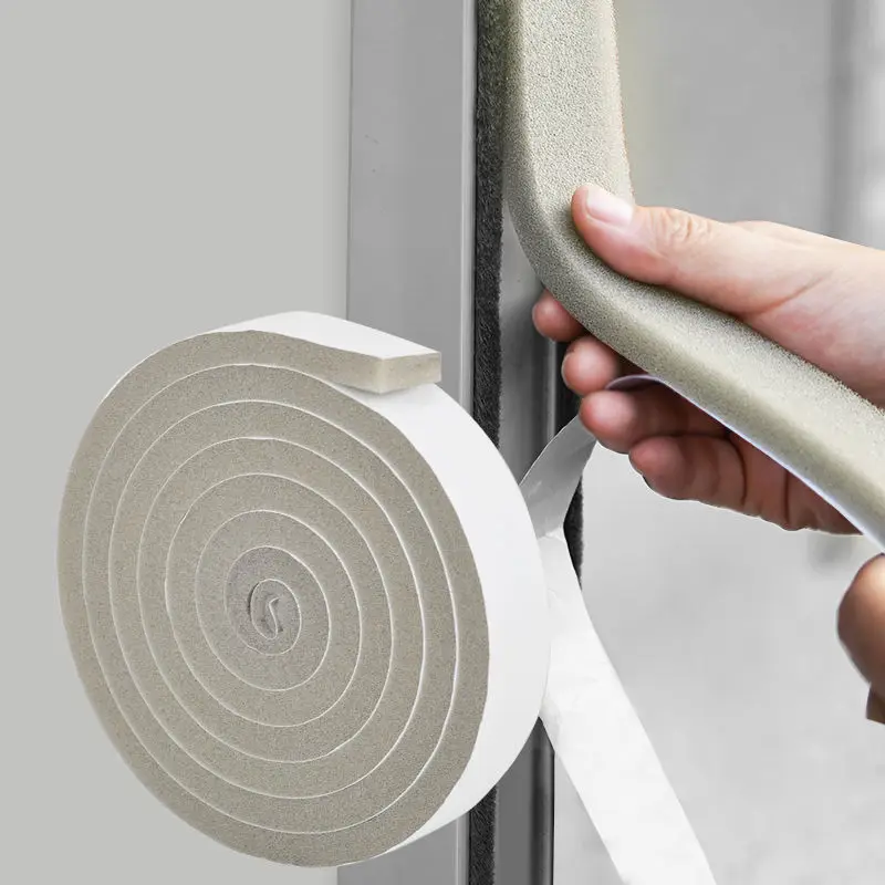 4M Foam Window Sealing Strips Windproof Sound-Proof Door Weather Stripping Dustproof Self-adhesive Tape Door Seam Sealing Strip
4M Foam Window Sealing Strips Windproof Sound-Proof Door Weather Stripping Dustproof Self-adhesive Tape Door Seam Sealing Strip