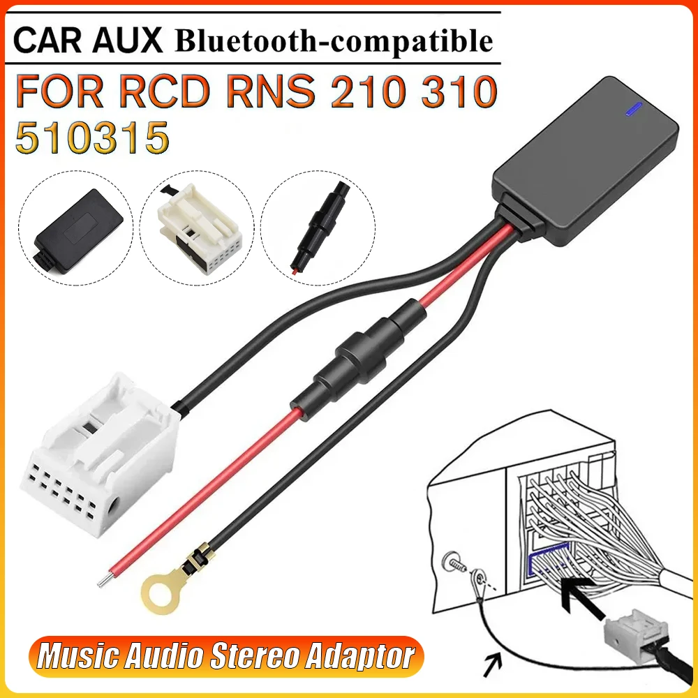 Для Passat Touran 1 × Автомобильный беспроводной модуль Bluetooth-приемника для Golf 5 6 RCD RNS 210 310 315 510 Музыкальный аудио стерео адаптер
Для Passat Touran 1 × Автомобильный беспроводной модуль Bluetooth-приемника для Golf 5 6 RCD RNS 210 310 315 510 Музыкальный аудио стерео адаптер