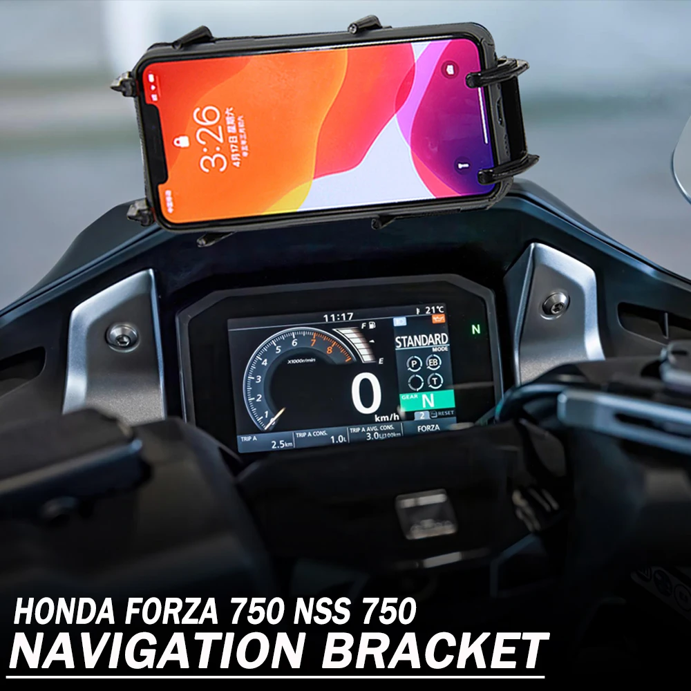 Для Honda Forza 750 NSS 750 FORZA750 NSS750 мотоциклетный Черный Штатив для навигации GPS монтажный кронштейн аксессуары
Для Honda Forza 750 NSS 750 FORZA750 NSS750 мотоциклетный Черный Штатив для навигации GPS монтажный кронштейн аксессуары
