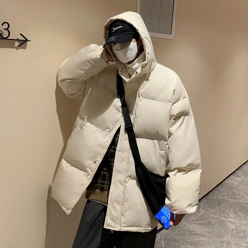 SYUHGFA Mens Hooded Parkas Couple Cotton Padded Jackets Solid Color 2022 Winter New Korean Style Clothes Warm Male Thicken Coats
SYUHGFA Mens Hooded Parkas Couple Cotton Padded Jackets Solid Color 2022 Winter New Korean Style Clothes Warm Male Thicken Coats