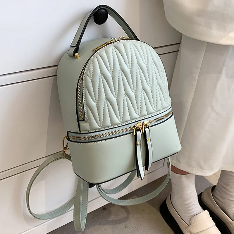 2023 High Quality New School Bags for Teenager Girls Shoulder Bag Small Designer Pu Leather Women backpacks Ladies Travel Bag
2023 High Quality New School Bags for Teenager Girls Shoulder Bag Small Designer Pu Leather Women backpacks Ladies Travel Bag