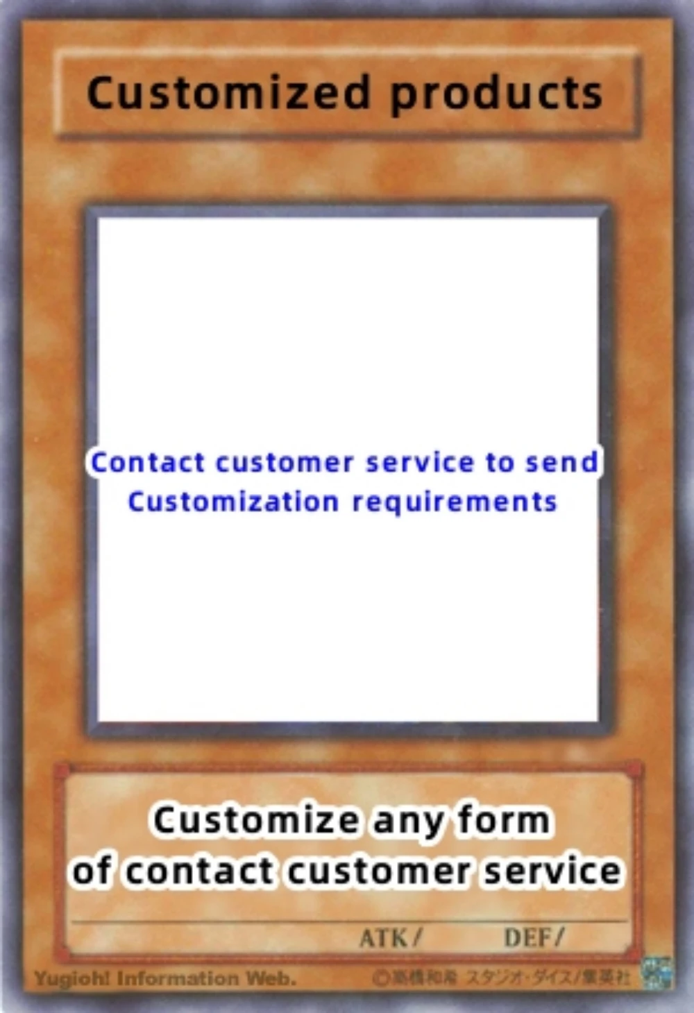 Yu-Gi-Oh TCG/OCG SCR/20th/Secret Rare/Ultra Rare/Collector's Rare Game Card Customization Link Children's anime cartoon game
Yu-Gi-Oh TCG/OCG SCR/20th/Secret Rare/Ultra Rare/Collector's Rare Game Card Customization Link Children's anime cartoon game