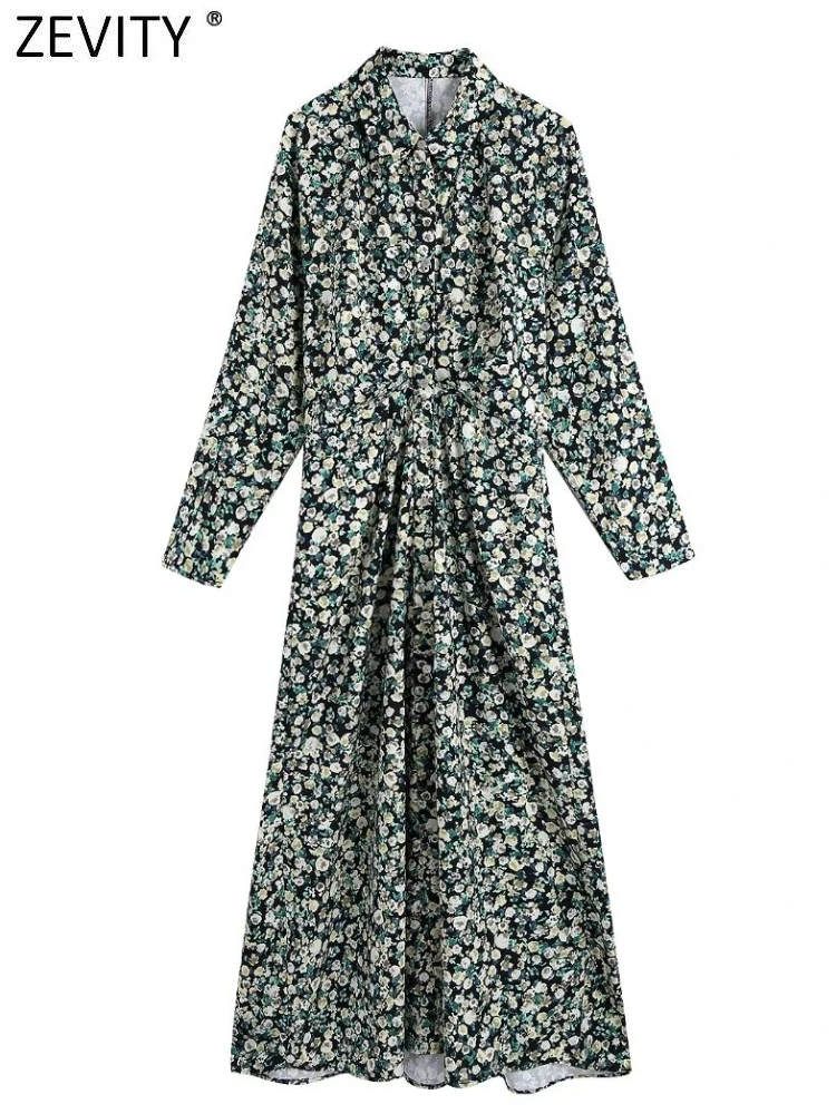 Новинка, женское модное платье-рубашка Zevity средней длины с цветочным принтом и эластичной талией, женское шикарное повседневное облегающее...
Новинка, женское модное платье-рубашка Zevity средней длины с цветочным принтом и эластичной талией, женское шикарное повседневное облегающее...