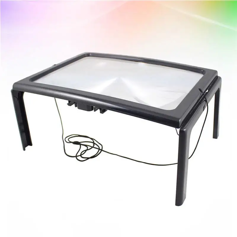 1Pc LED Desk Effective Durable Utility Rechargeable 3X Magnifying Glass for Night
1Pc LED Desk Effective Durable Utility Rechargeable 3X Magnifying Glass for Night