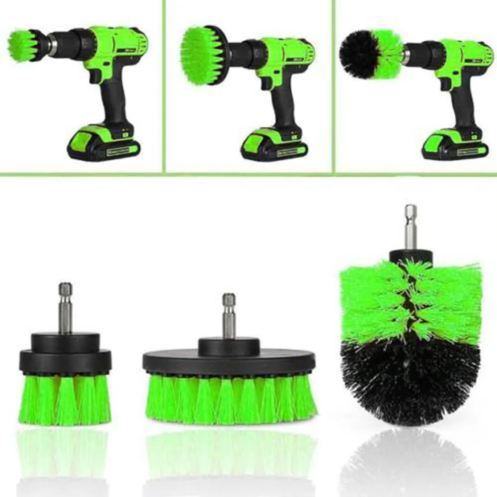 3pcs Set Car Wash Electric Brush Hard Bristle Auto Detailing Cleaning Tools Electric Cleaning Brush Three-piece Brush Head
3pcs Set Car Wash Electric Brush Hard Bristle Auto Detailing Cleaning Tools Electric Cleaning Brush Three-piece Brush Head