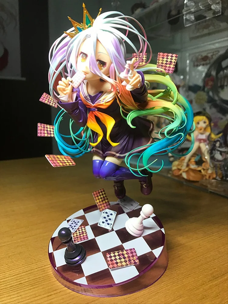 19cm No Game No Life Shiro Stephanie Dola Anime Figure POP UP PARADE Schwi Action Figure Jibril Fairy Shampoo Figurine Doll Toys
19cm No Game No Life Shiro Stephanie Dola Anime Figure POP UP PARADE Schwi Action Figure Jibril Fairy Shampoo Figurine Doll Toys