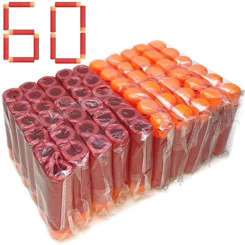 60 Pack Refill Darts 9.5cm Foam Blaster Refill Bullets Compatible for Nerf Mega Guns Foam Toy Darts for Kids Birthday Gift
60 Pack Refill Darts 9.5cm Foam Blaster Refill Bullets Compatible for Nerf Mega Guns Foam Toy Darts for Kids Birthday Gift