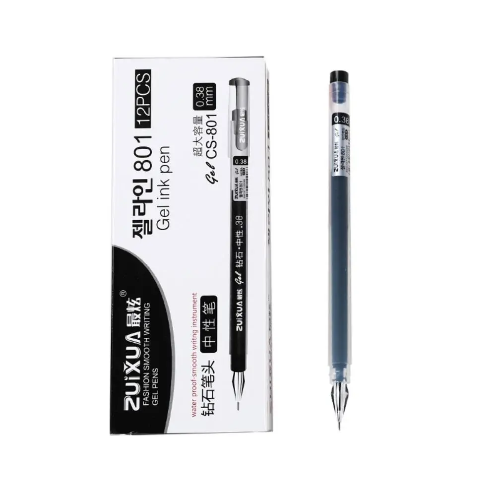 New PC+ABS+AS Gel Pen Student Supplies Diamond Tip Signature Pen Stationery Gift Neutral Pen
New PC+ABS+AS Gel Pen Student Supplies Diamond Tip Signature Pen Stationery Gift Neutral Pen