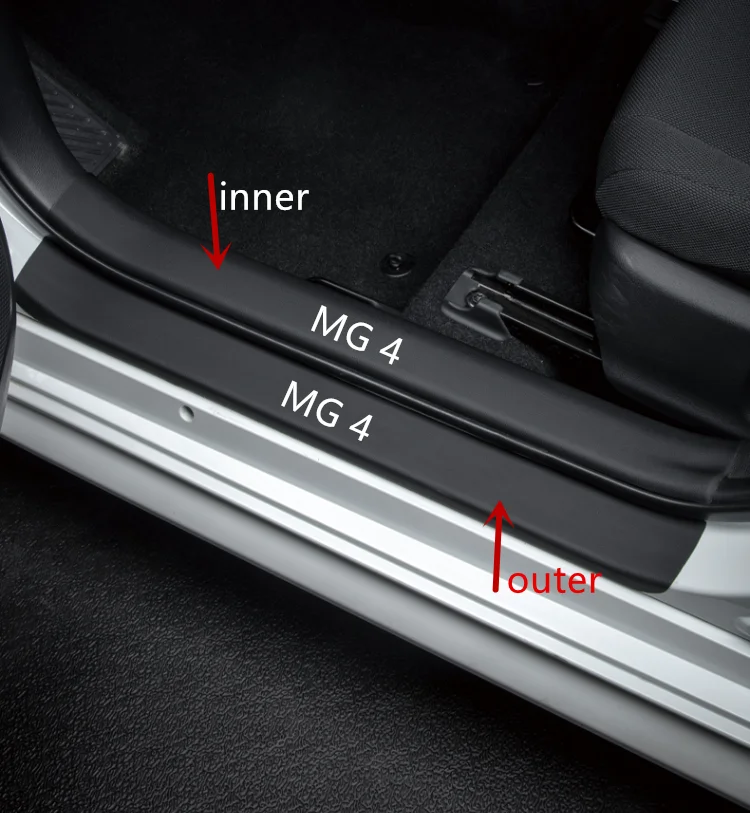 For MG4 EV Mg 4 EH32 Mulan 2022 2023 Car Door Sill Carbon Fiber PU Leather Threshold Scuff Plate Guards Welcome Pedal
For MG4 EV Mg 4 EH32 Mulan 2022 2023 Car Door Sill Carbon Fiber PU Leather Threshold Scuff Plate Guards Welcome Pedal
