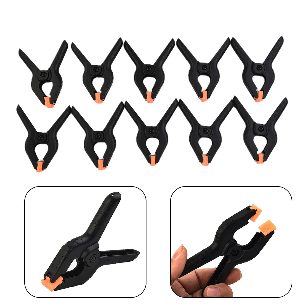 10Pcs 3 Inch DIY Tools Plastic Nylon Toggle Clamps Spring Clip Clamps Photography Backdrops Woodworking Crafts
10Pcs 3 Inch DIY Tools Plastic Nylon Toggle Clamps Spring Clip Clamps Photography Backdrops Woodworking Crafts