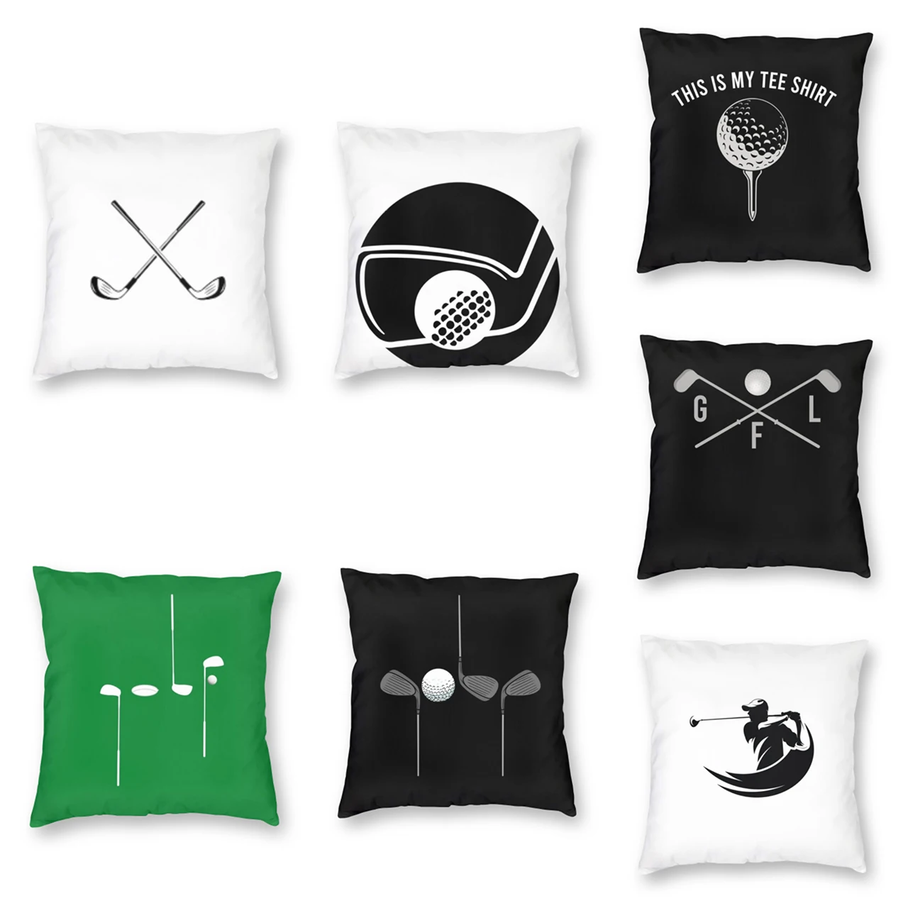 Golf Golf Clubs Golf Ball Square Pillowcase Polyester Pillow Cover Velvet Cushion Zip Decorative Comfort Throw Pillow For Home
Golf Golf Clubs Golf Ball Square Pillowcase Polyester Pillow Cover Velvet Cushion Zip Decorative Comfort Throw Pillow For Home