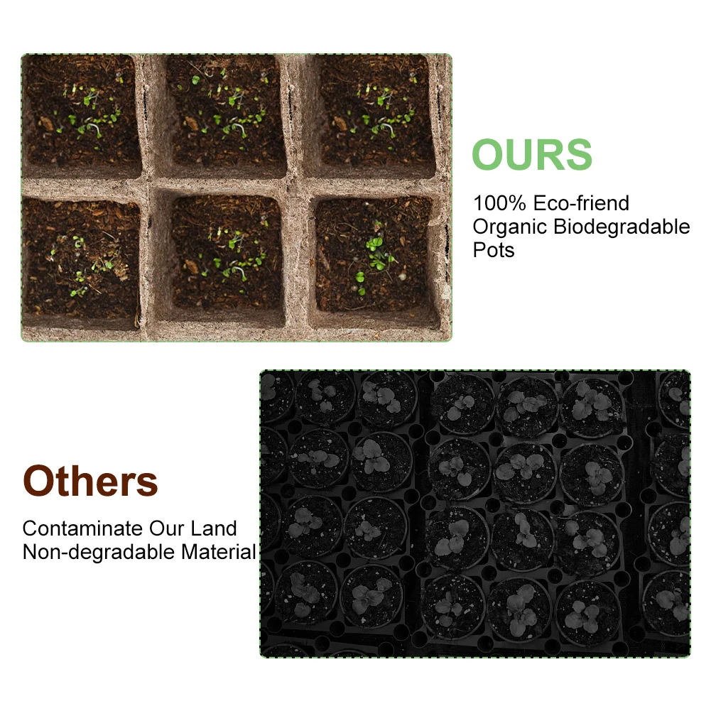 Garden Pot And Planter Hydroponics Growing System Biodegradable Paper Pot Organic Pulp Tray Starting Garden Nursery 10pcs 12Hole
Garden Pot And Planter Hydroponics Growing System Biodegradable Paper Pot Organic Pulp Tray Starting Garden Nursery 10pcs 12Hole