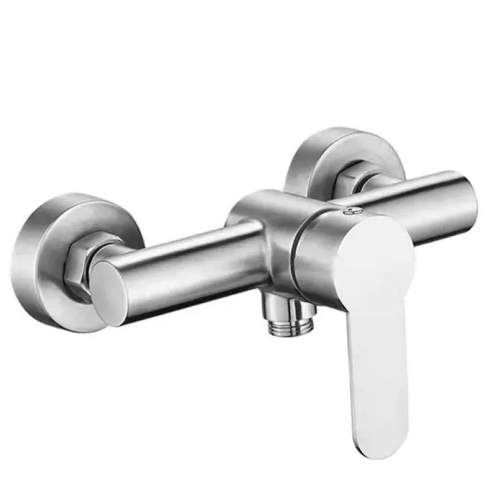 1PC Stainless Steel Shower Faucet Athtub Faucet Mixing Valve Hot&Cold Water Mixer Wall Mounted Metal Handle G1/2in Thread
1PC Stainless Steel Shower Faucet Athtub Faucet Mixing Valve Hot&Cold Water Mixer Wall Mounted Metal Handle G1/2in Thread