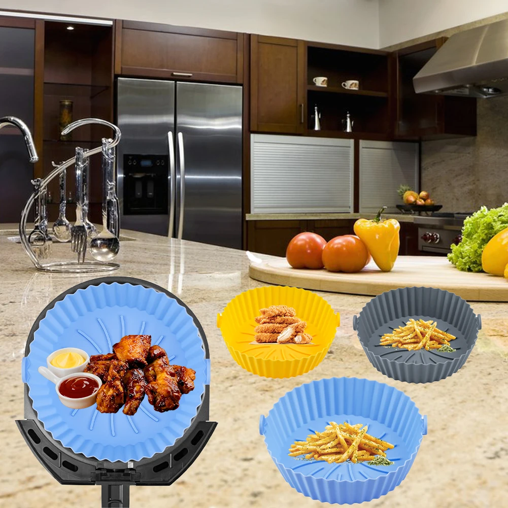 Air Fryer Silicone Pot Replacement for Air Fryer Paper Liners Safe Reusable Air Fryer Basket Easy Cleaning For Oven Microwave
Air Fryer Silicone Pot Replacement for Air Fryer Paper Liners Safe Reusable Air Fryer Basket Easy Cleaning For Oven Microwave