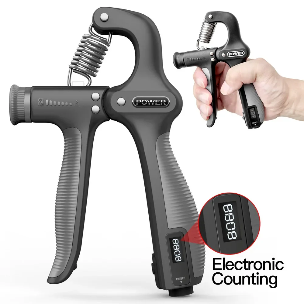 New 5-60Kg Gym Fitness Hand Grip Men Adjustable Finger Heavy Exerciser Strength for Muscle Recovery Hand Gripper Trainer Patient
New 5-60Kg Gym Fitness Hand Grip Men Adjustable Finger Heavy Exerciser Strength for Muscle Recovery Hand Gripper Trainer Patient