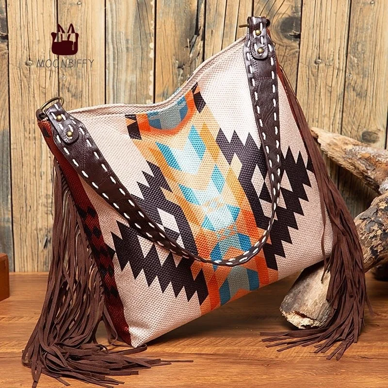 New Woman HandBags Hand-made Canvas Linen Women Beach One-shoulder Carry Canvas Ethnic Style Print Large Capacity Crossbody
New Woman HandBags Hand-made Canvas Linen Women Beach One-shoulder Carry Canvas Ethnic Style Print Large Capacity Crossbody