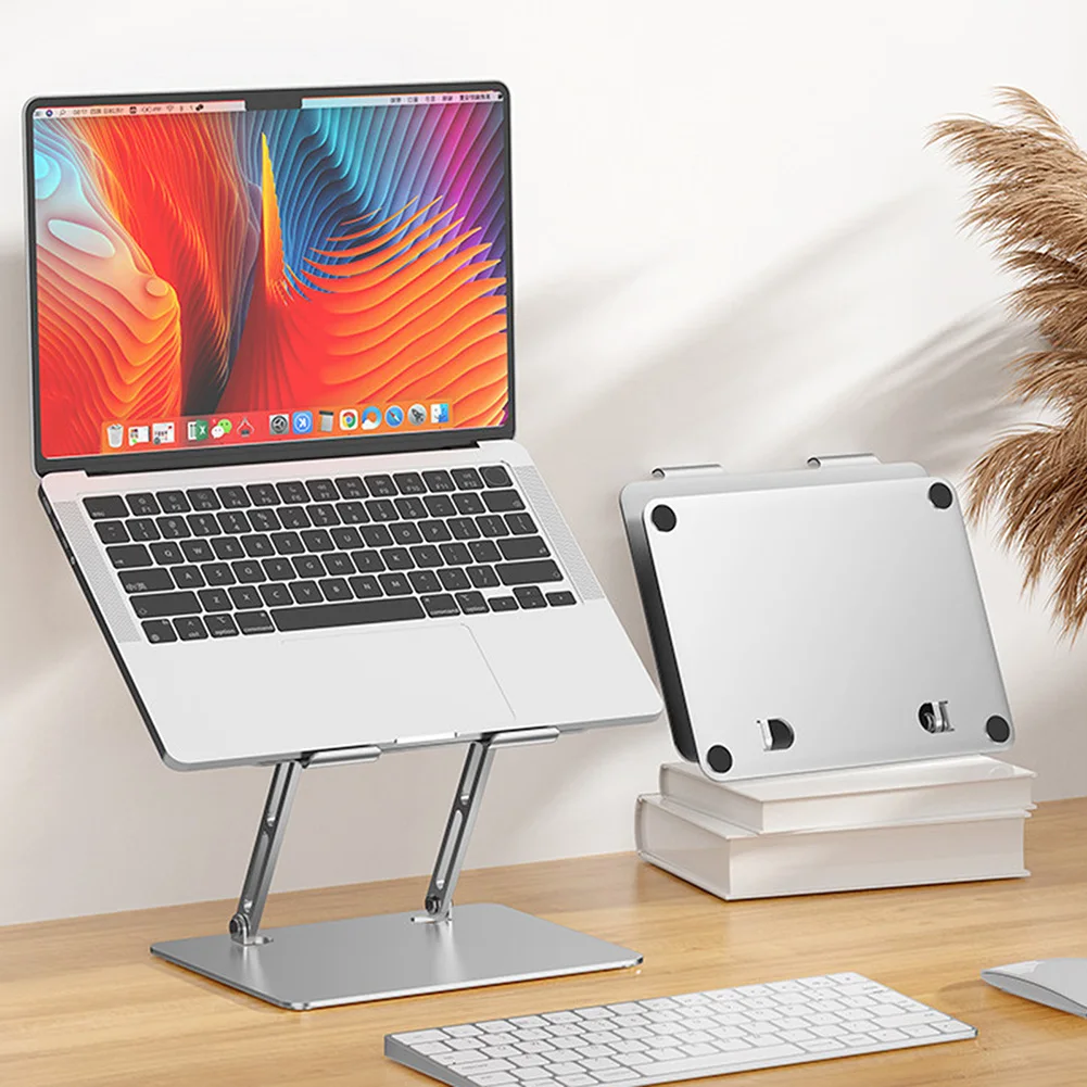 Adjustable Notebook Holder 360 Rotating Cooling Bracket Support Aluminum Alloy Laptop Stand Holder Hollowed Out for 10-17.3 Inch
Adjustable Notebook Holder 360 Rotating Cooling Bracket Support Aluminum Alloy Laptop Stand Holder Hollowed Out for 10-17.3 Inch