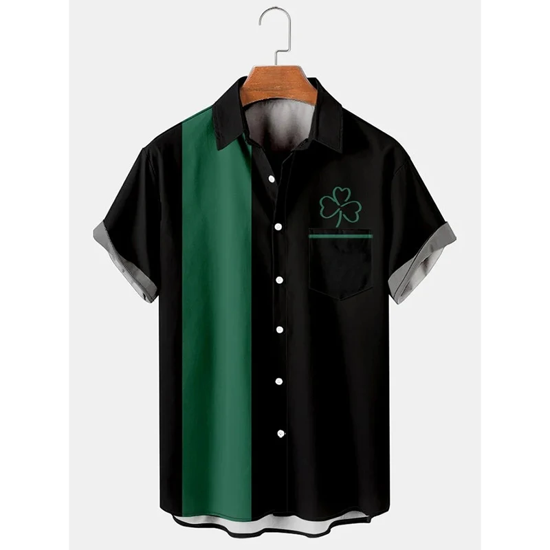 Badassdude Men's St. Patrick's Day Clover Simple Stitching Printing Men‘s Short Sleeve Tee Shirt Blouse Tops
Badassdude Men's St. Patrick's Day Clover Simple Stitching Printing Men‘s Short Sleeve Tee Shirt Blouse Tops