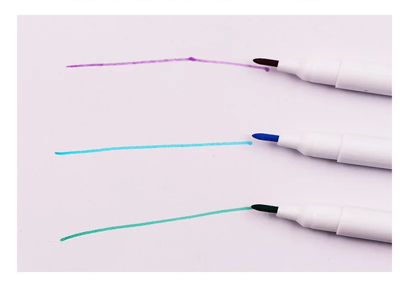 Ink Disappearing Fabric Marker Pen DIY Cross Stitch Water Erasable Pen Dressmaking Tailor's Pen for Quilting Sewing Tools
Ink Disappearing Fabric Marker Pen DIY Cross Stitch Water Erasable Pen Dressmaking Tailor's Pen for Quilting Sewing Tools