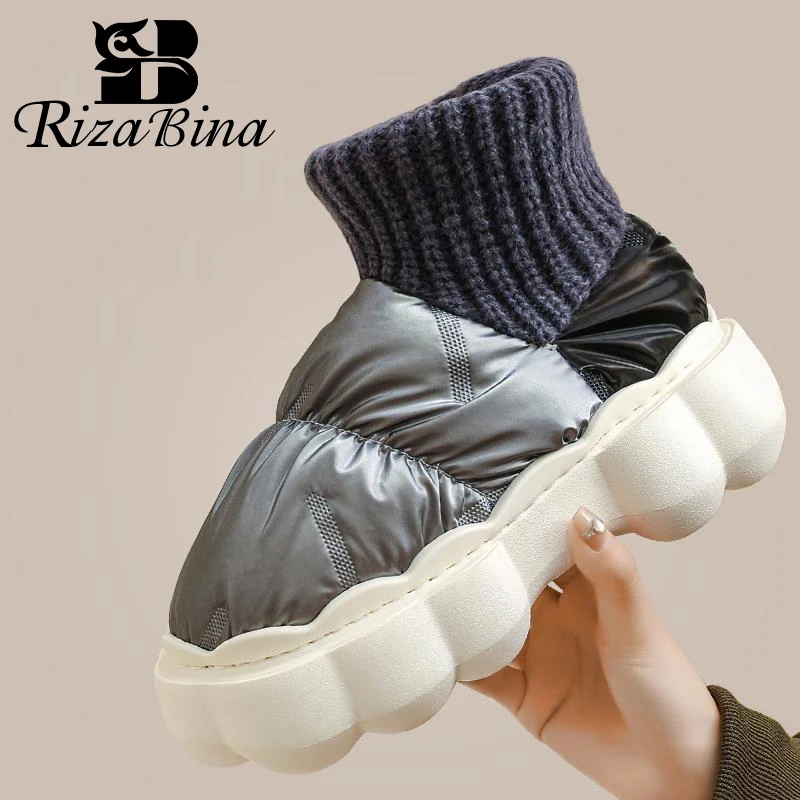 Женские зимние ботинки RIZABINA, новинка 2023, модная зимняя теплая обувь для женщин, плюшевые меховые ботильоны, повседневные хлопковые тапочки, ...
Женские зимние ботинки RIZABINA, новинка 2023, модная зимняя теплая обувь для женщин, плюшевые меховые ботильоны, повседневные хлопковые тапочки, ...