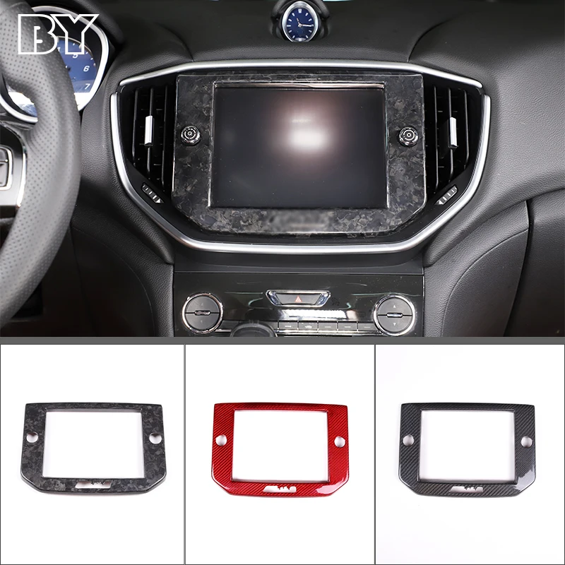 Real Carbon Fiber Accessories Interior For Maserati Ghibli 2014-2015 Central Control Navigation Screen Decoration Frame Sticker
Real Carbon Fiber Accessories Interior For Maserati Ghibli 2014-2015 Central Control Navigation Screen Decoration Frame Sticker