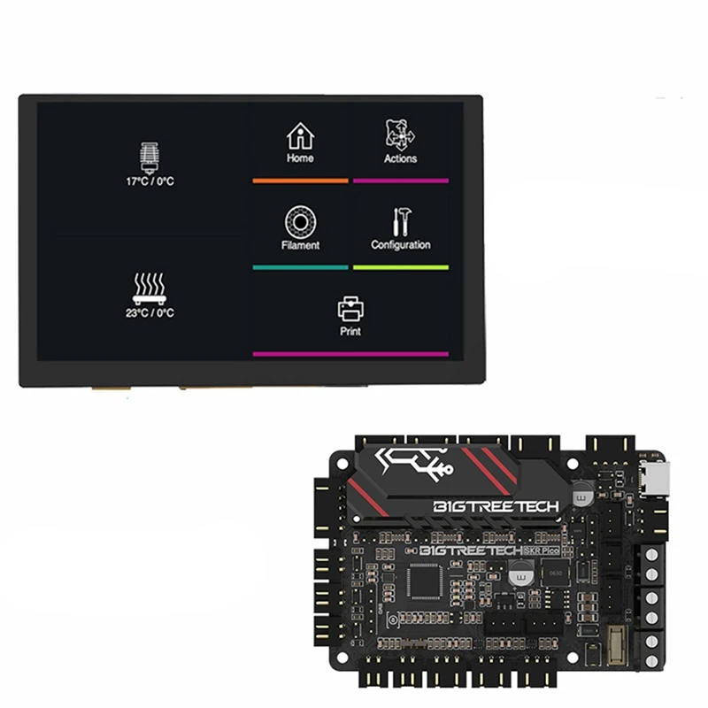 BIGTREETECH для Raspberry Pad 5, сенсорный экран, ЖК-дисплей SKR PICO V1.0 плата для Raspberry Pi CM4, запчасти для 3D-принтера Voron V0
BIGTREETECH для Raspberry Pad 5, сенсорный экран, ЖК-дисплей SKR PICO V1.0 плата для Raspberry Pi CM4, запчасти для 3D-принтера Voron V0