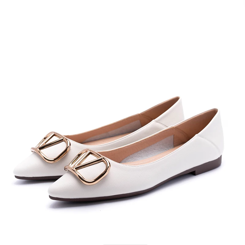 Spring Autumn Women's Boat Shoes Ballet Basic Flats European Luxury Brand Lady Party Wedding Dress loafers Soft Button Leather
Spring Autumn Women's Boat Shoes Ballet Basic Flats European Luxury Brand Lady Party Wedding Dress loafers Soft Button Leather
