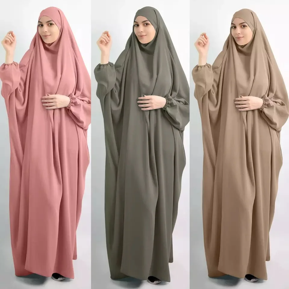 Hooded Muslim Women Hijab Dress Prayer Garment Jilbab Abaya Long Khimar Full Cover Ramadan Gown Abayas Islamic Clothes Niqab
Hooded Muslim Women Hijab Dress Prayer Garment Jilbab Abaya Long Khimar Full Cover Ramadan Gown Abayas Islamic Clothes Niqab