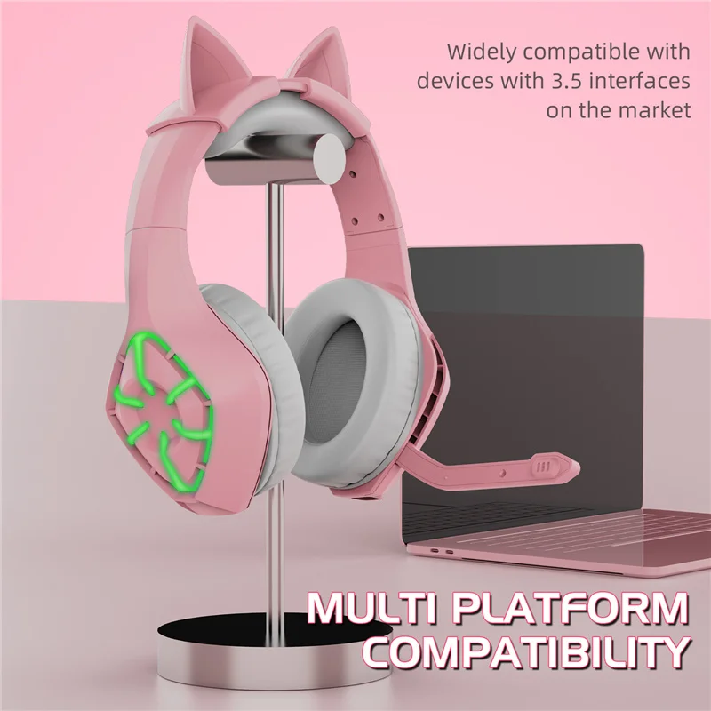 NEW GS1000 Headset Gamer Wired Headphones With Microphone Surround Sound HD Mic for PC Laptop phone Xbox Pink Gaming Earphone
NEW GS1000 Headset Gamer Wired Headphones With Microphone Surround Sound HD Mic for PC Laptop phone Xbox Pink Gaming Earphone
