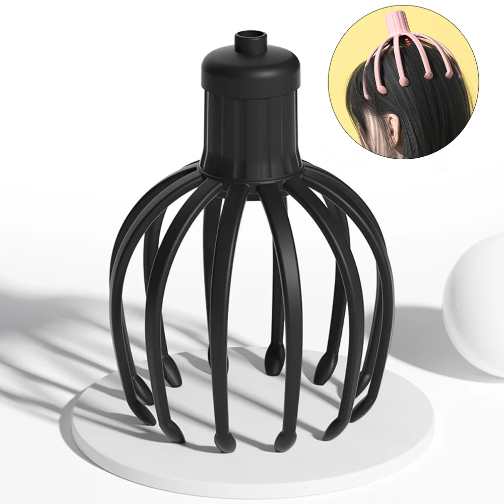 Electric Head Acupoint Massager Soul Extractor Rechargeable Battery Octopus Scalp Vibration Head Massager Alleviate Fatigue
Electric Head Acupoint Massager Soul Extractor Rechargeable Battery Octopus Scalp Vibration Head Massager Alleviate Fatigue