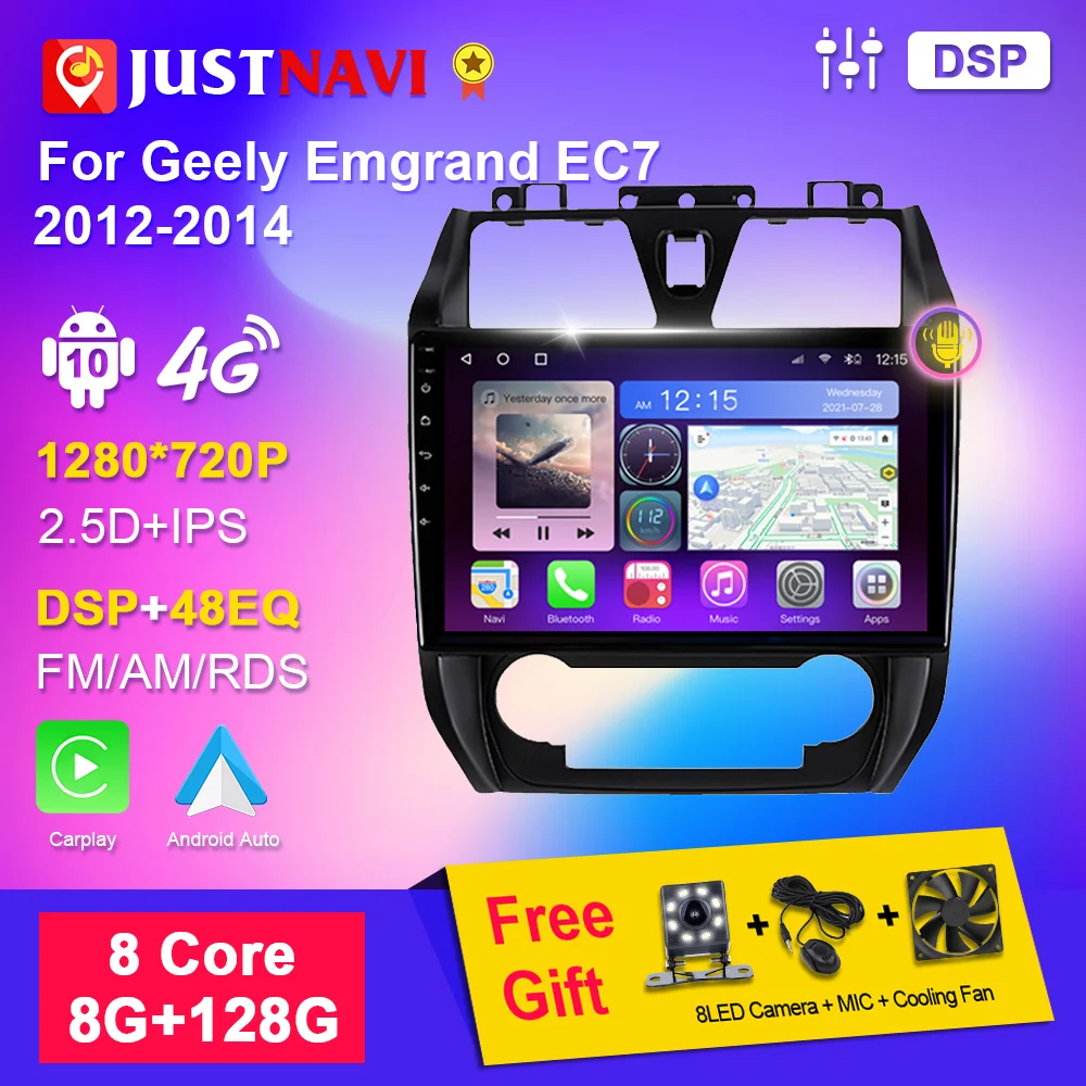Android 10.0 Car Radio For Geely Emgrand EC7 2012 2013 2014 GPS Navigation Multimedia Player 6G 128G 4G WiFi Carlay Auto No DVD
Android 10.0 Car Radio For Geely Emgrand EC7 2012 2013 2014 GPS Navigation Multimedia Player 6G 128G 4G WiFi Carlay Auto No DVD