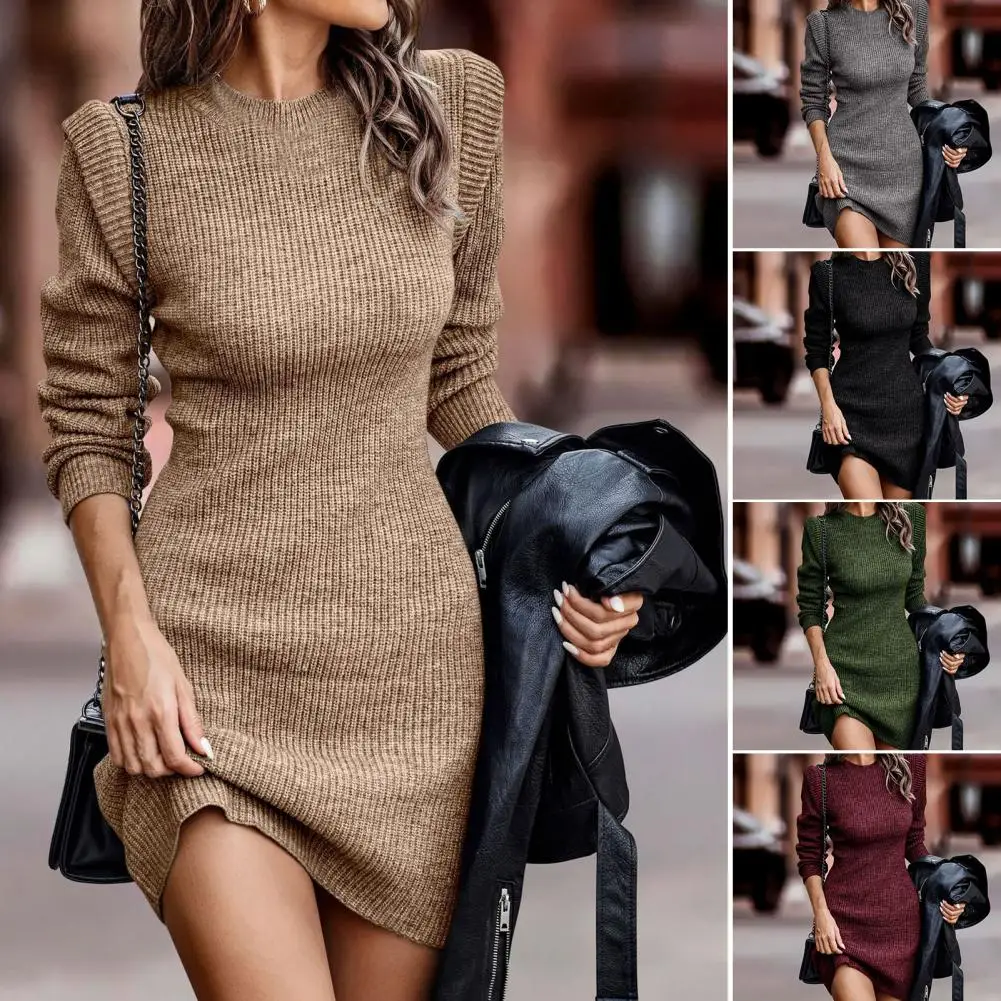 Women Sexy Fashion Side Split Dresses Package Hip Slim Button Charm Vestidos O-neck long-sleeved Mini Dress платье женское
Women Sexy Fashion Side Split Dresses Package Hip Slim Button Charm Vestidos O-neck long-sleeved Mini Dress платье женское