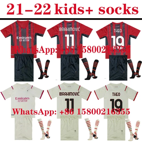 New 21-22 custom shirt Children 2021 Free shipping Milan 2022 Top Thai Top Best sale +sock Best quality
New 21-22 custom shirt Children 2021 Free shipping Milan 2022 Top Thai Top Best sale +sock Best quality