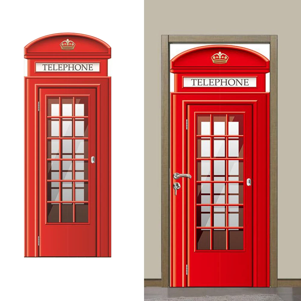 For Glass Removable Dust-free Walls Wall Sticker Decals European Style Red Telephone Vinyl Art 3D Art Deco Style
For Glass Removable Dust-free Walls Wall Sticker Decals European Style Red Telephone Vinyl Art 3D Art Deco Style
