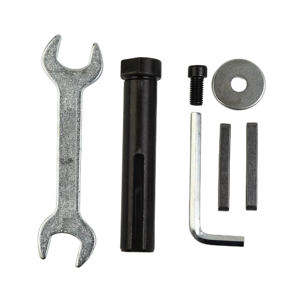 100×19mm M10 M14 Adapter Angle Grinder Into Drum Wheel Polisher Connection Rod With Wrench Hand Held Linear Polisher Parts
100×19mm M10 M14 Adapter Angle Grinder Into Drum Wheel Polisher Connection Rod With Wrench Hand Held Linear Polisher Parts